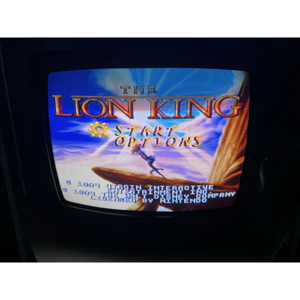 Nintendo SNES The Lion King GAME CARTRIDGE ONLY Tested Works Disney‎